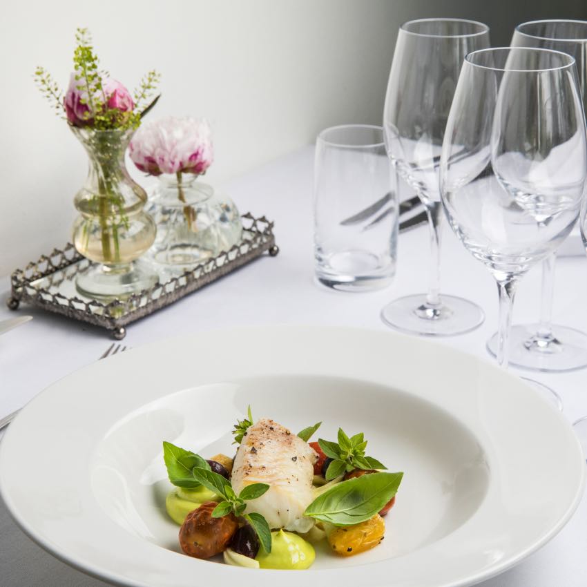 6-retter & vinmenu på Nørre Vissing Kro