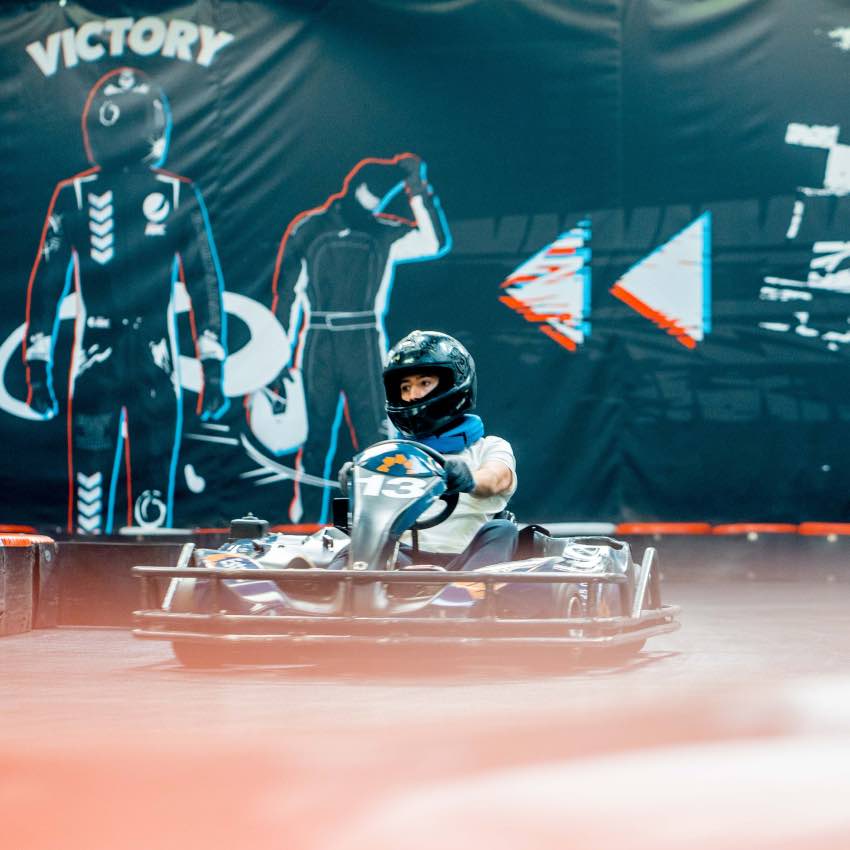 Gokart fredag eller lørdag hos Ballerup Gokart Center