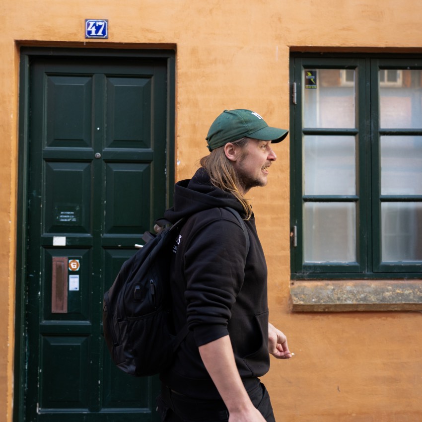 Guidet tur med en hjemløs