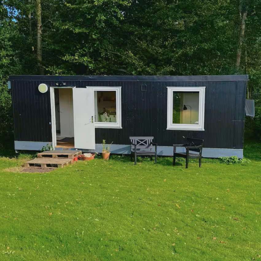 Idyllisk overnatning i Tiny House på Gothenborg