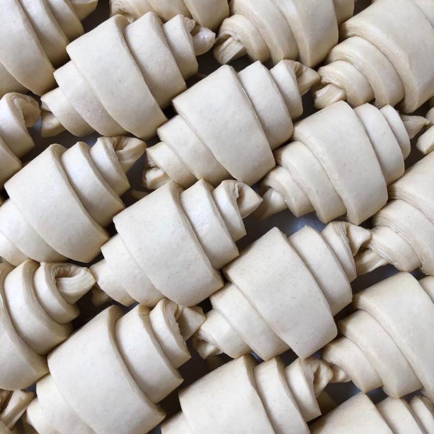 Lær at lave lækre croissanter med Flere Fugle Lær at lave lækre croissanter med Flere Fugle