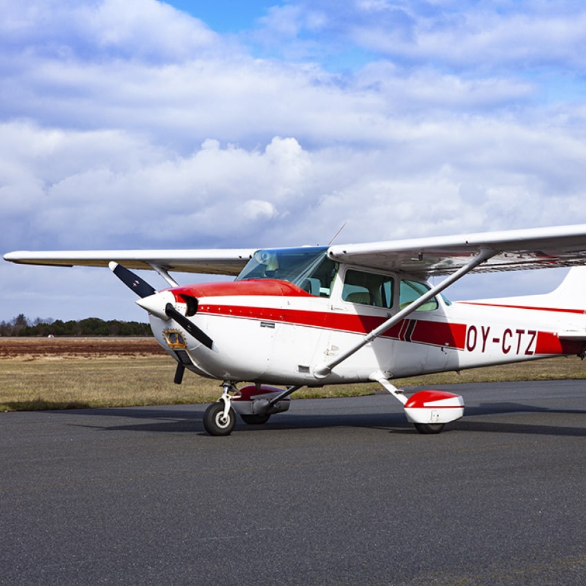 Pilot for en dag hos Midtjysk Flyveklub