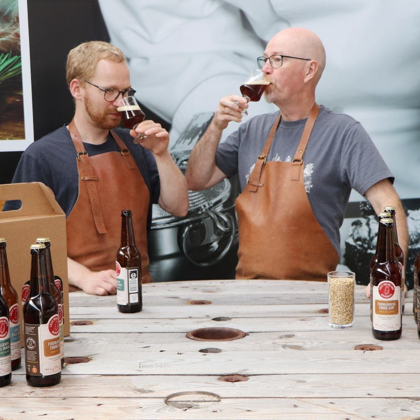 Rundvisning & ølsmagning hos Lille Holmgård Bryghus