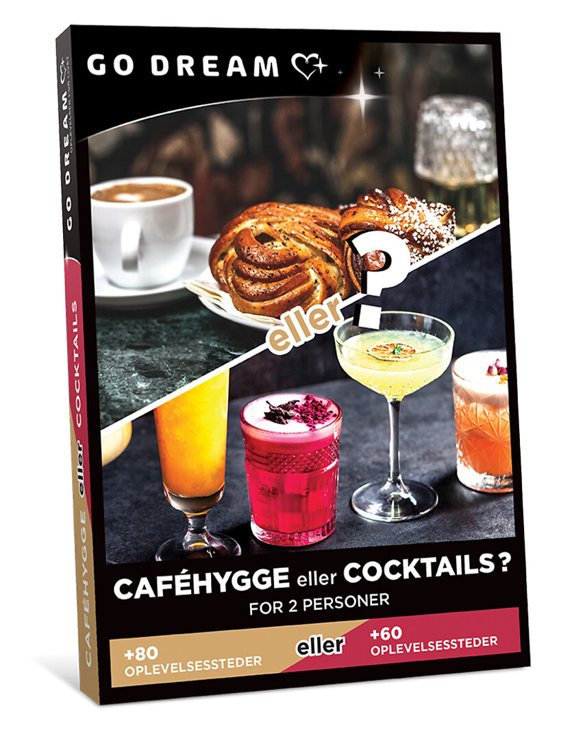 Go Dream CAFÉHYGGE ELLER COCKTAILHYGGE- Oplevelsesgaver GASTRONOMY
