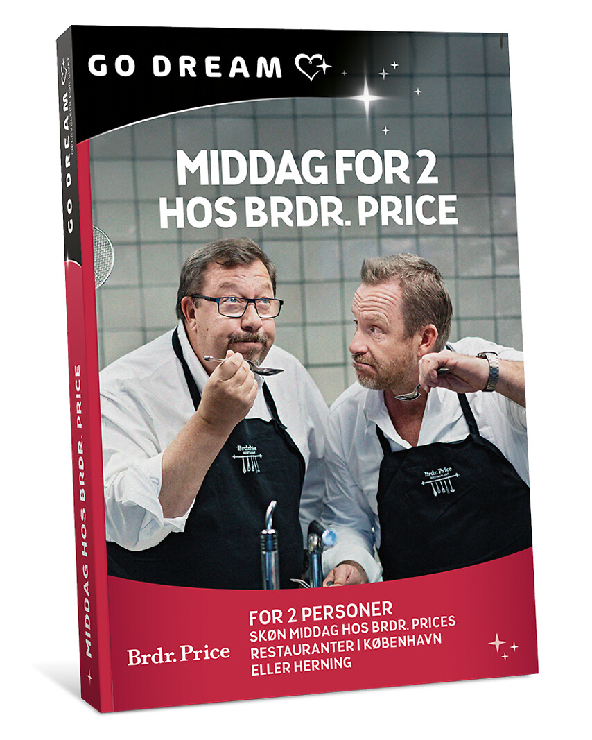 Go Dream MIDDAG FOR 2 HOS BRDR. PRICE- Oplevelsesgaver GASTRONOMY Go Dream MIDDAG FOR 2 HOS BRDR. PRICE- Oplevelsesgaver GASTRONOMY