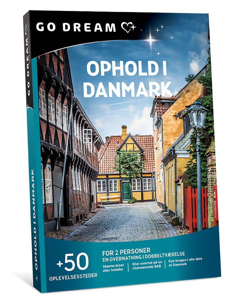 Go Dream OPHOLD I DANMARK- Oplevelsesgaver STAY
