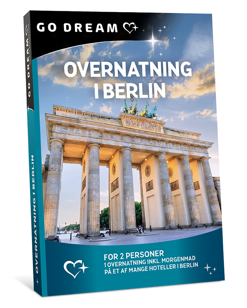 Go Dream OVERNATNING I BERLIN- Oplevelsesgaver STAY