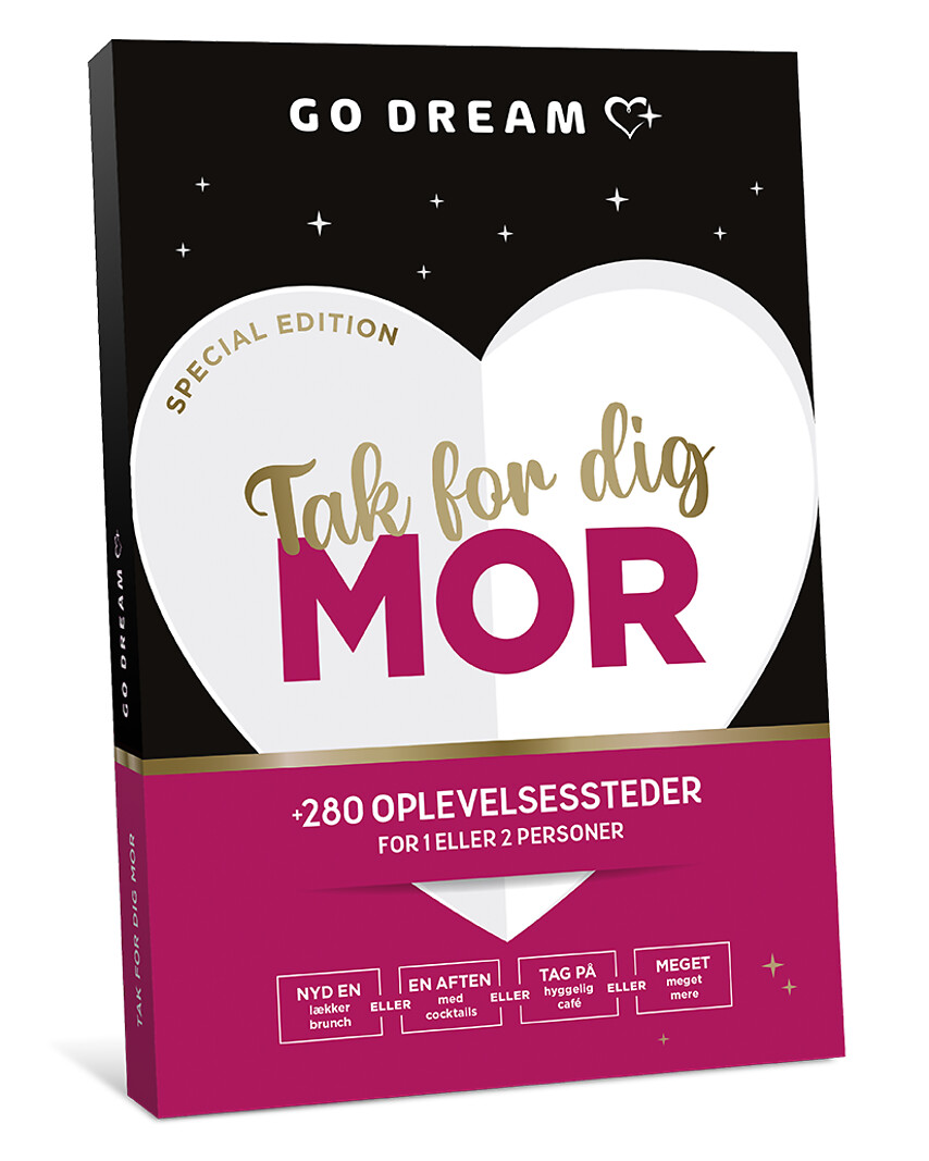 Go Dream TAK FOR DIG MOR- Oplevelsesgaver MULTITHEMATIC Go Dream TAK FOR DIG MOR- Oplevelsesgaver MULTITHEMATIC