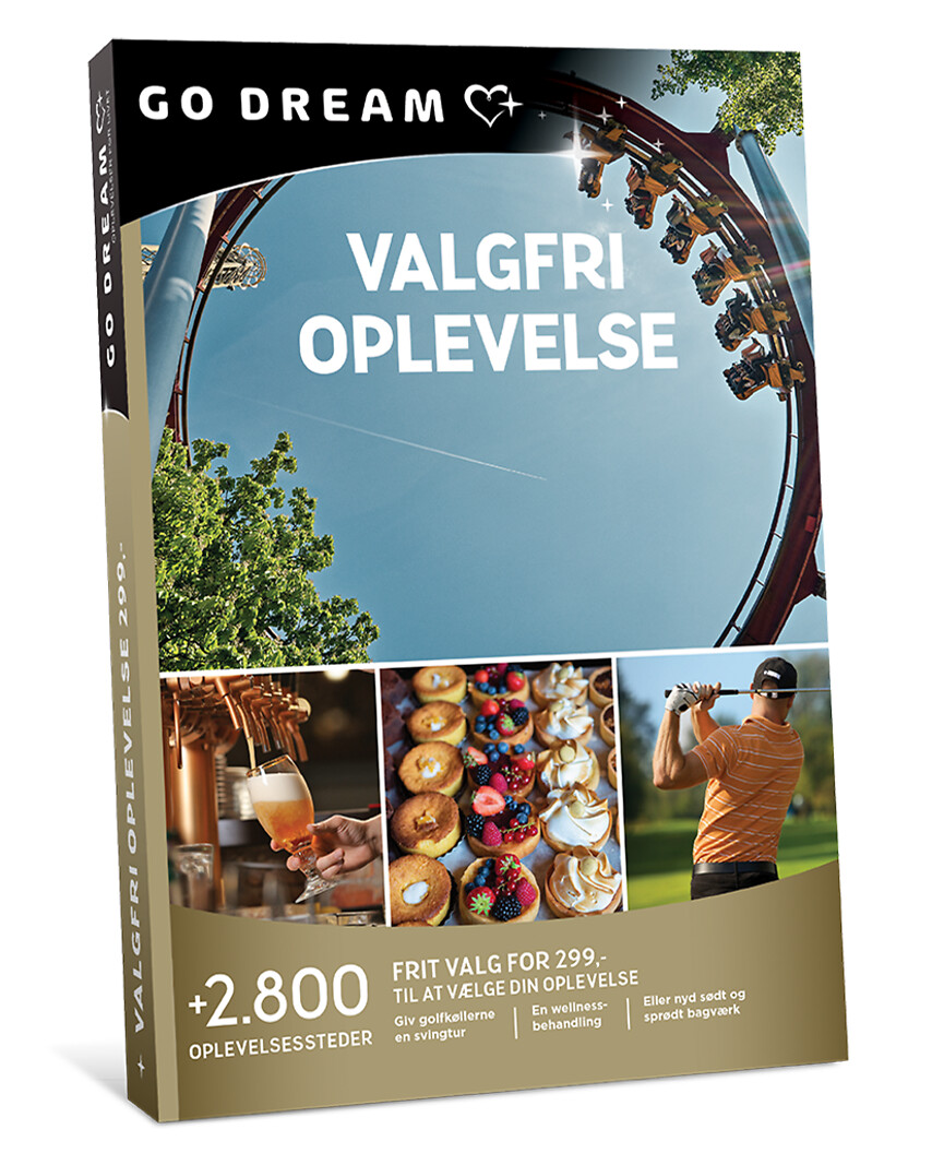 Go Dream VALGFRI OPLEVELSE 299- Oplevelsesgaver MULTITHEMATIC