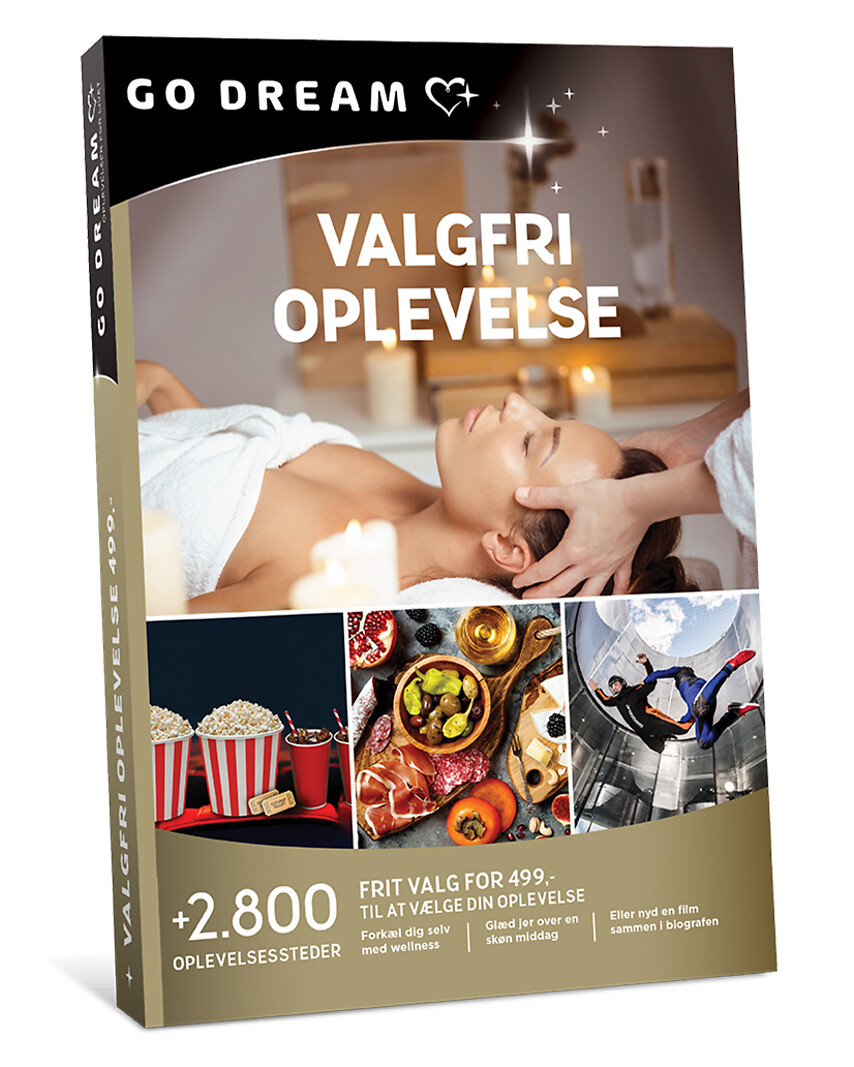 Go Dream VALGFRI OPLEVELSE 499- Oplevelsesgaver MULTITHEMATIC