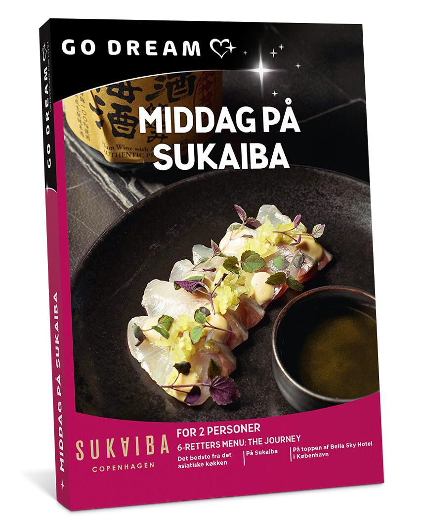 Go Dream 6-RETTERS MIDDAG PÅ SUKAIBA, Oplevelsesgaver, GASTRONOMY , Gavekort, Gaveidé Go Dream 6-RETTERS MIDDAG PÅ SUKAIBA, Oplevelsesgaver, GASTRONOMY , Gavekort, Gaveidé