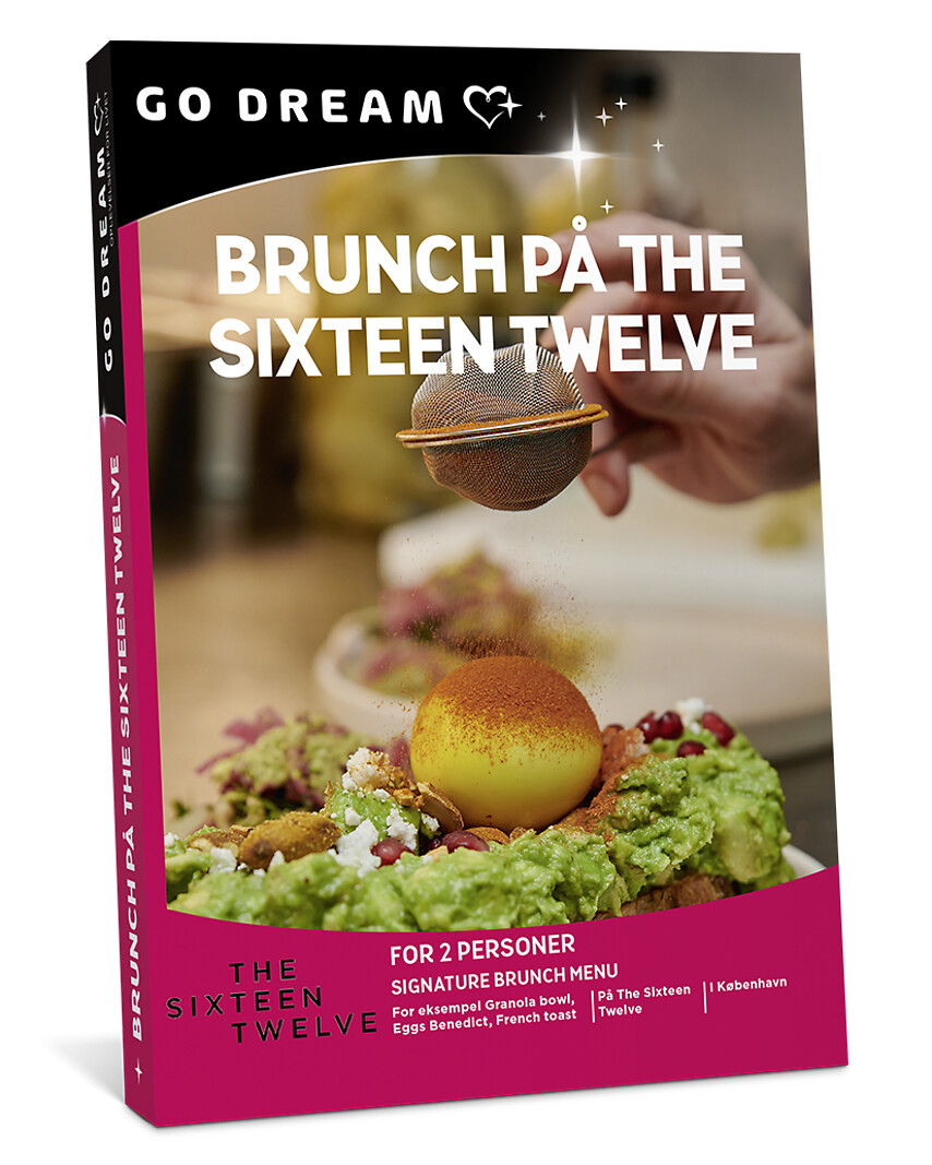 Go Dream BRUNCH PÅ THE SIXTEEN TWELVE, Oplevelsesgaver, GASTRONOMY , Gavekort, Gaveidé Go Dream BRUNCH PÅ THE SIXTEEN TWELVE, Oplevelsesgaver, GASTRONOMY , Gavekort, Gaveidé