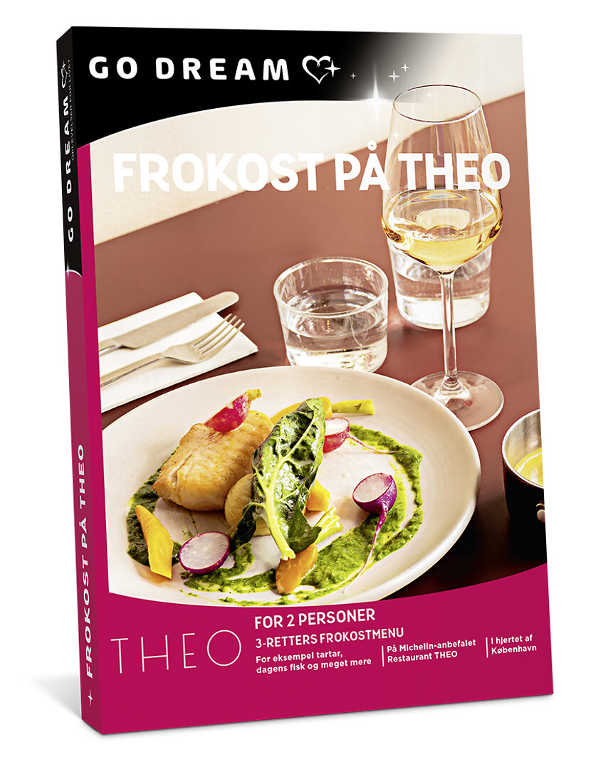 Go Dream FROKOST PÅ THEO, Oplevelsesgaver, GASTRONOMY , Gavekort, Gaveidé Go Dream FROKOST PÅ THEO, Oplevelsesgaver, GASTRONOMY , Gavekort, Gaveidé