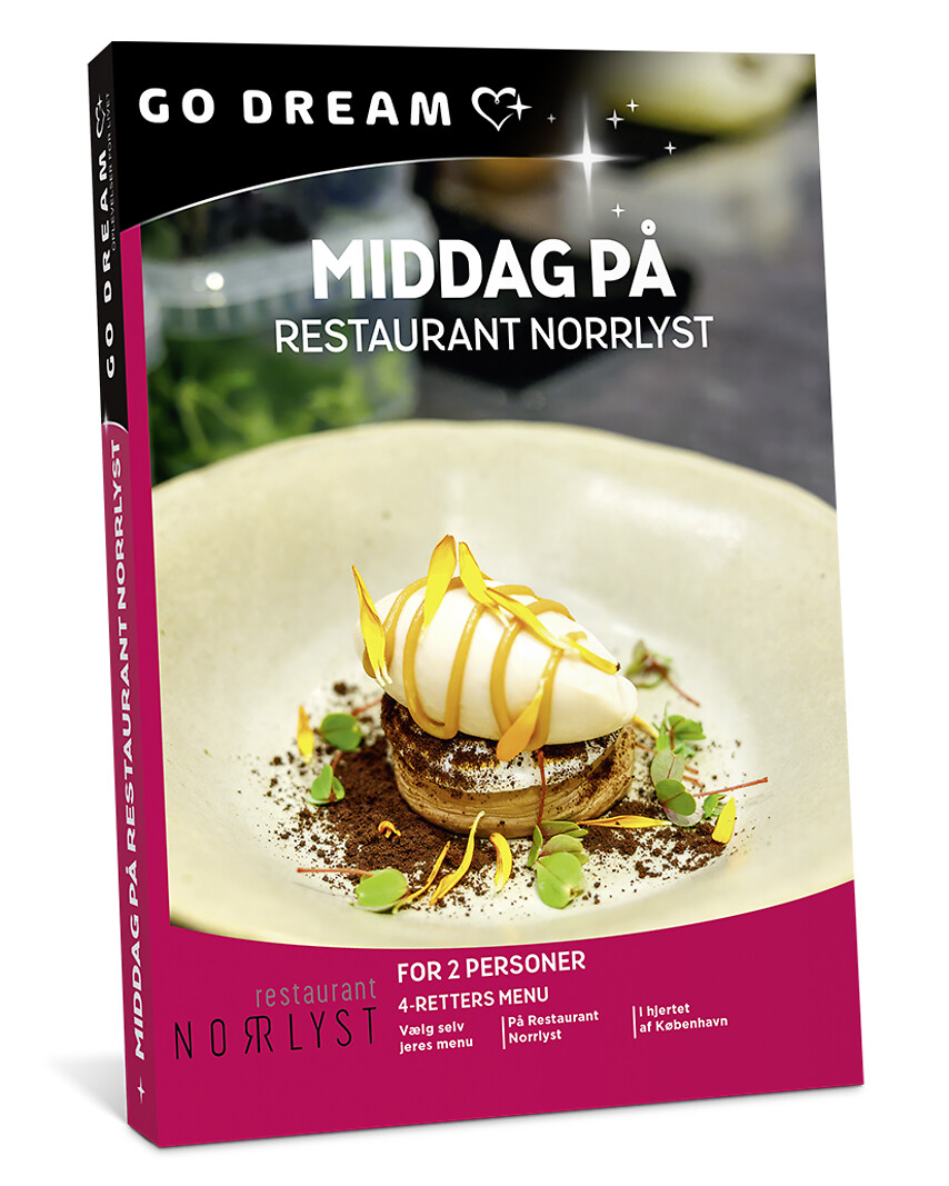 Go Dream MIDDAG PĂ
RESTAURANT NORRLYST, Oplevelsesgaver, GASTRONOMY , Gavekort, GaveidĂ© Go Dream MIDDAG PĂ
RESTAURANT NORRLYST, Oplevelsesgaver, GASTRONOMY , Gavekort, Gaveidé